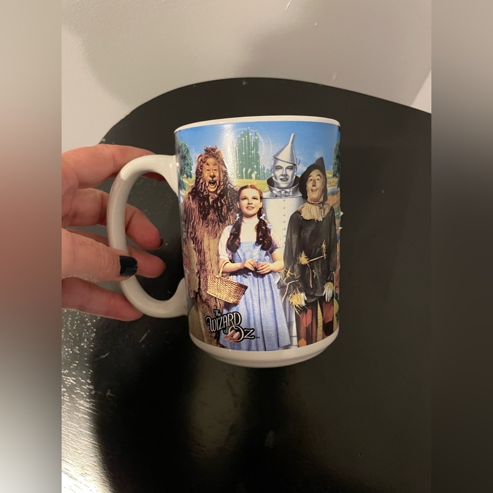 Wizard of Oz Vintage Spoontiques White Ceramic Mug
